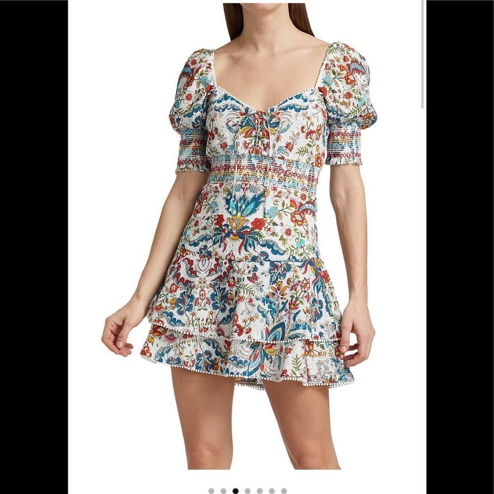 LIMITED TIME SALE Alice+Olivia Crawford cotton dress - Picture 5 of 12